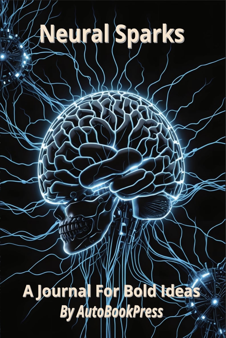 Neural Sparks productivity book – idea tracker and creativity journal