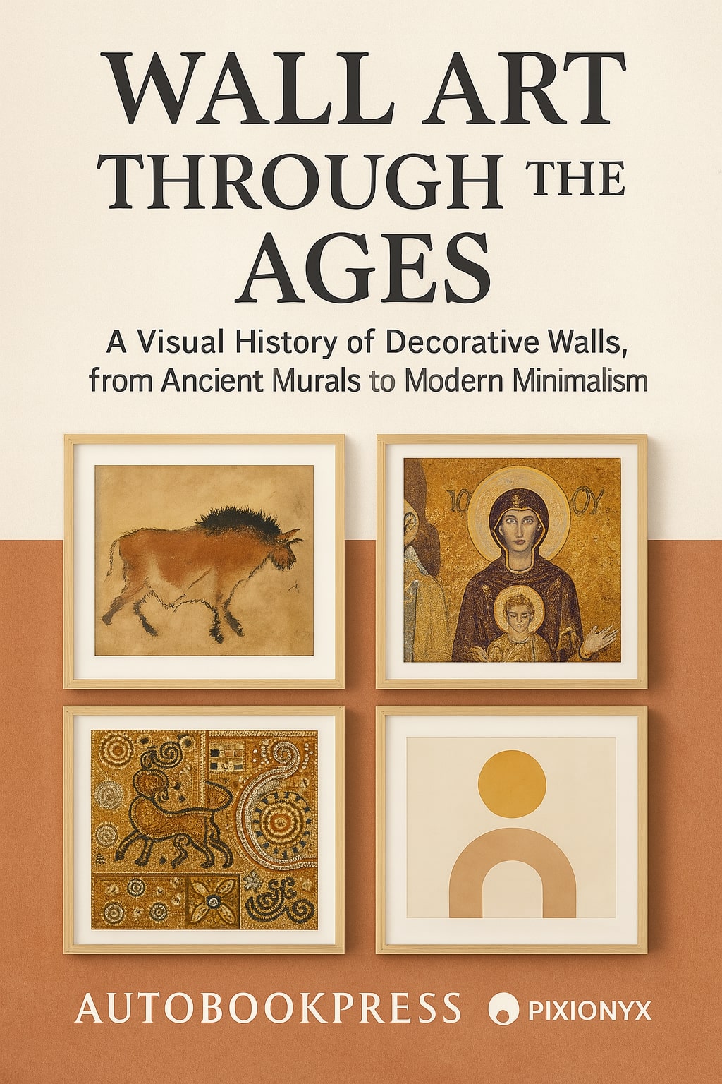 Wall Art Through the Ages book cover – art history and visual design evolution
